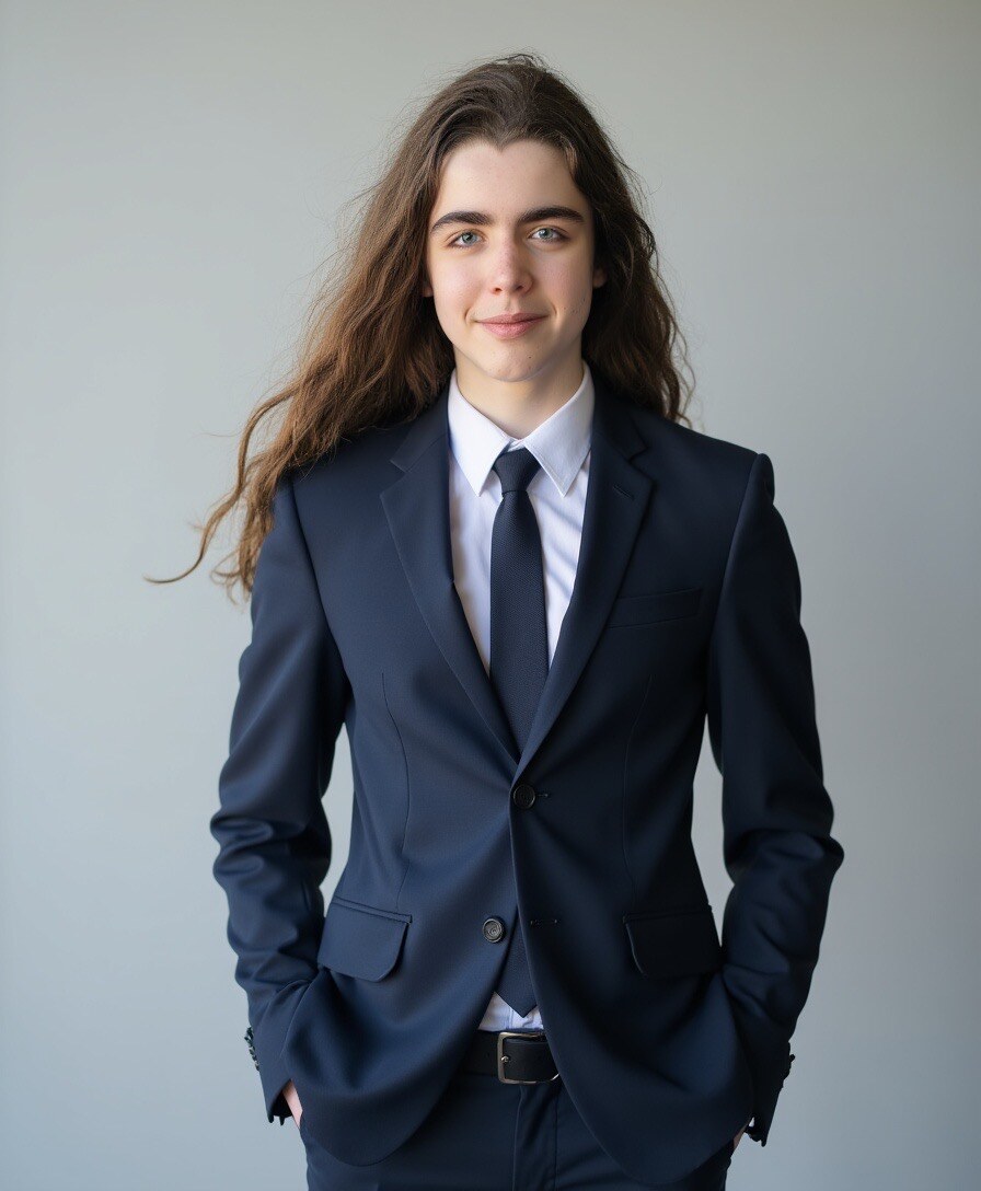 Formal portrait of Charlie R. Williams in a navy suit